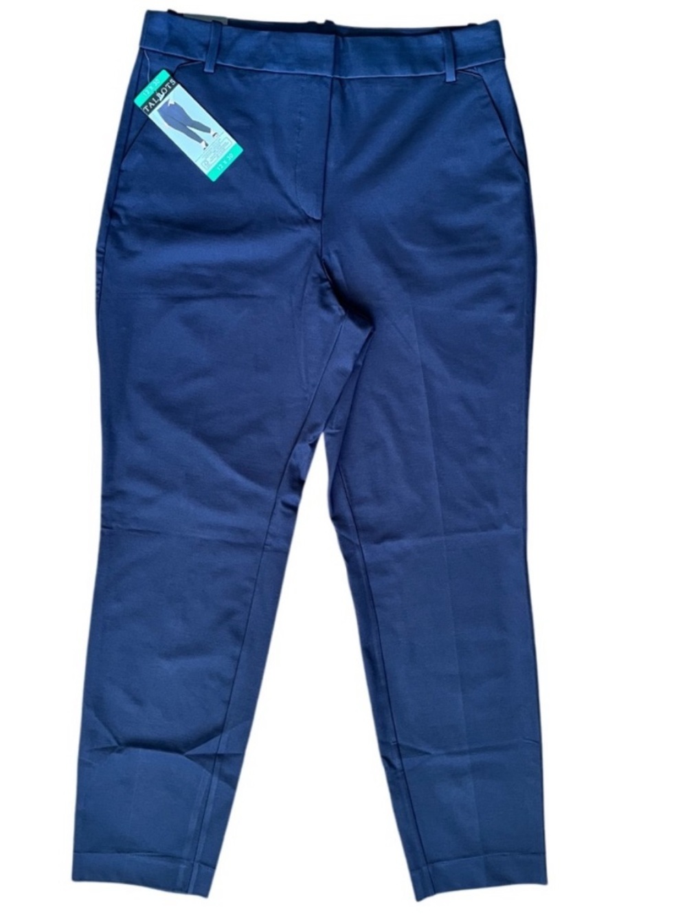 NWT Talbots Navy Blue Dress Pants 12x30